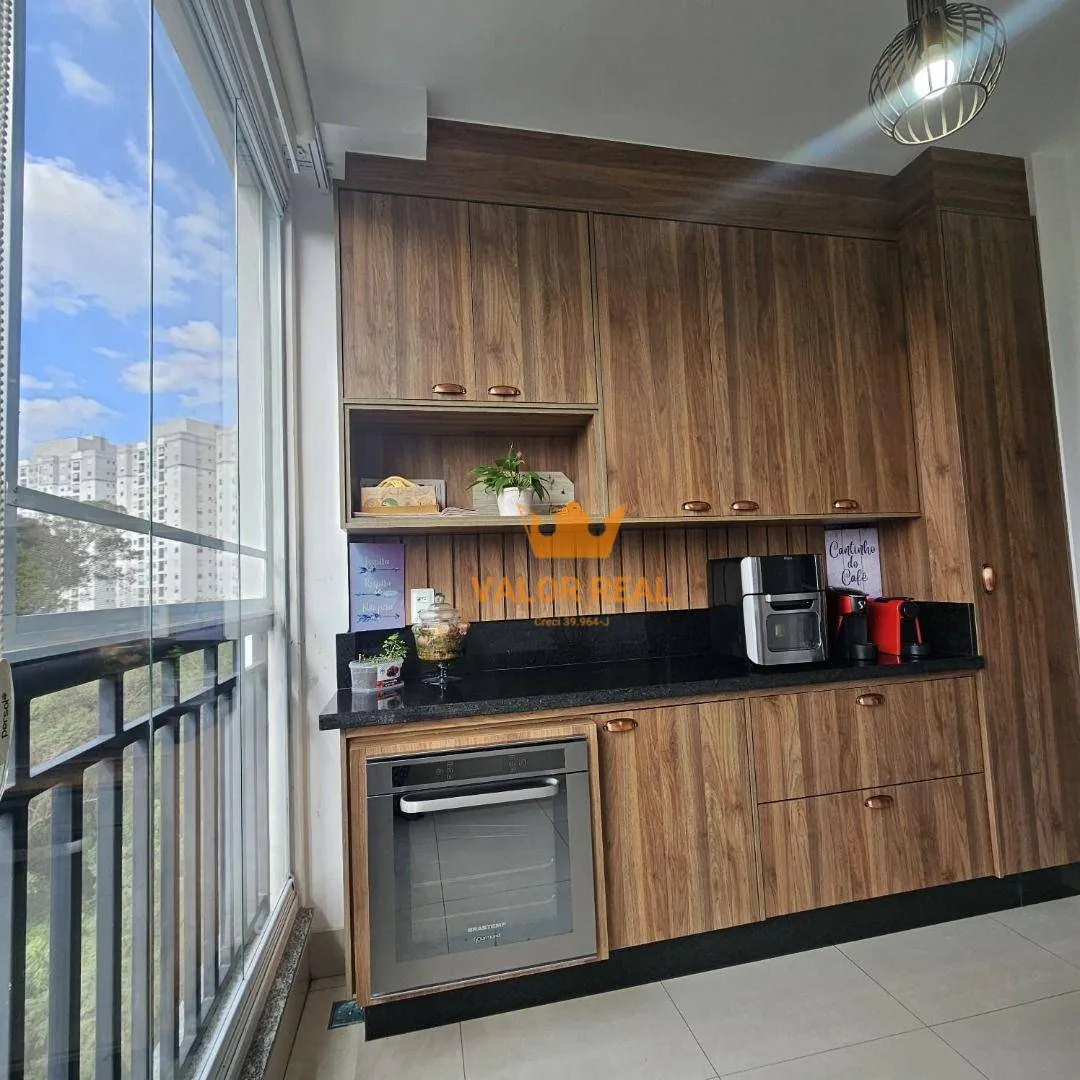 Imagem Apartamento 83 m2, 3 Dormitórios, 2 vagas, Forest Jundiaí, vista panorâmica para o bosque. Quitado.
