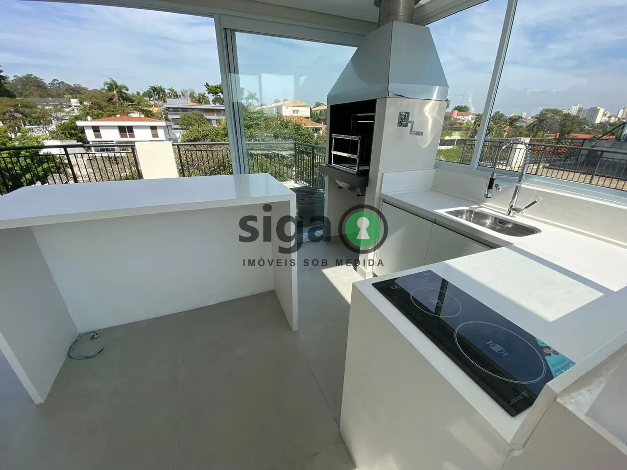 Imagem Cobertura mobiliada para venda no Morumbi, 2 quartos sendo 1 suíte, 133m².