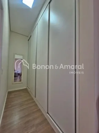 Imagem Casa térrea à venda em condomínio em Paulínia, com projeto moderno, pé-direito duplo na área s...
