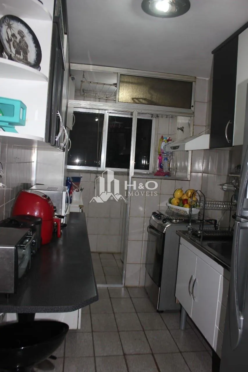 Imagem Oportunidade no Condomínio Residencial Ágata! Apartamento espaçoso com 56m², 2 dormitórios, sala, cozinha, banheiro, área de serviço e 1 vaga de garagem demarcada.