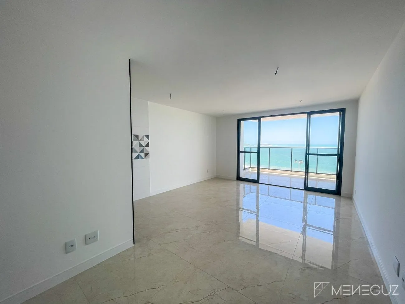 Imagem Imóveis à venda em Guarapari Praia do Morro, apartamento de 3 quartos de frente total para o mar, com lazer completo na cobertura