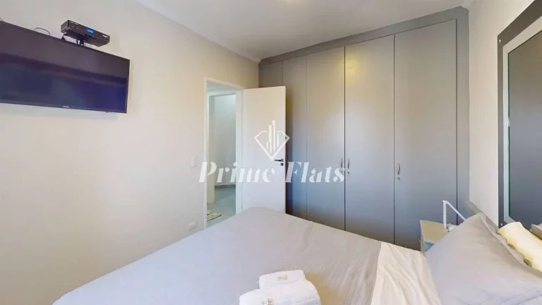 Imagem Flat disponível para locação no Royal Ibirapuera Park, com 42m², 1 dormitório e 1 vaga de garagem