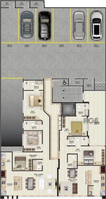 Imagem Apartamento em Centro