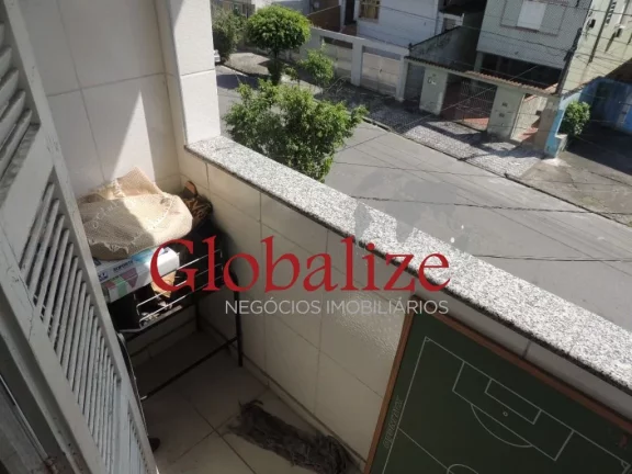Imagem Apartamento de 2 dormitórios de frente com 1 vaga no bairro Jabaquara em Santos