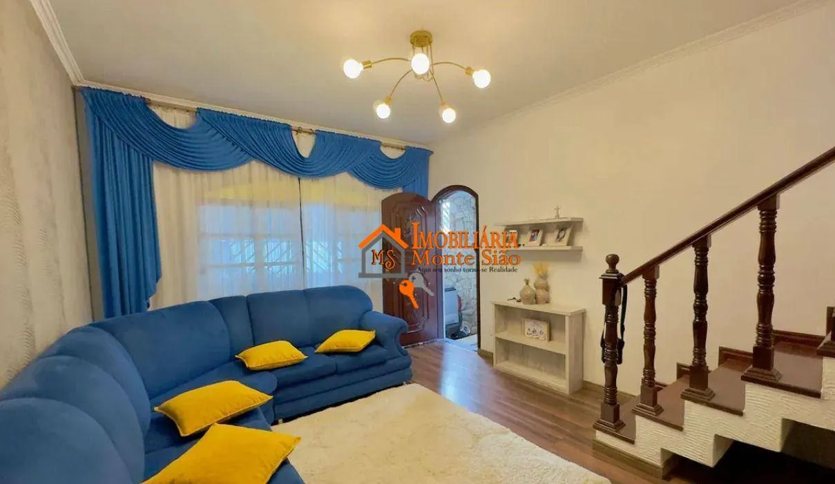Imagem Sobrado com 3 dormitórios à venda, 200 m² por R$ 695.000,00 - Gopoúva - Guarulhos/SP