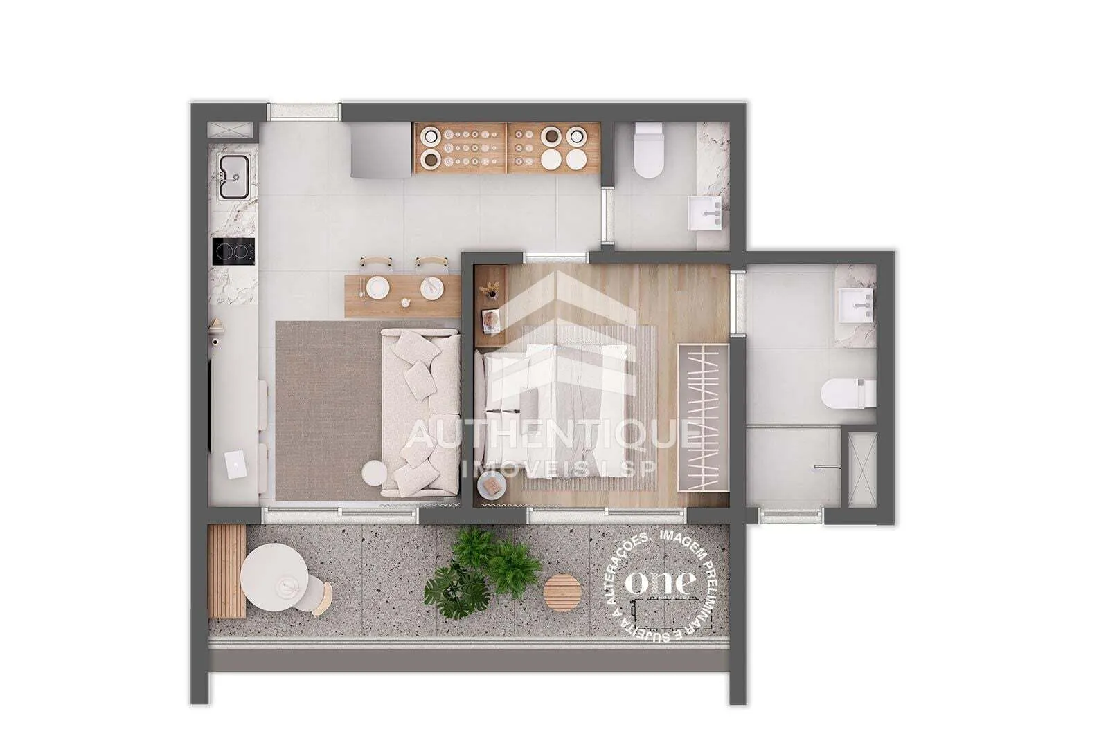 Imagem OLIIE 117 PINHEIROS - Apartamento no bairro Pinheiros à venda