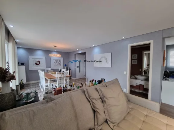 Imagem Apartamento para Venda no Condomínio Domo Life, com 3 Dormitórios, sendo 2 Suítes, 2 vagas, com 123m², Centro de São Bernardo do Campo