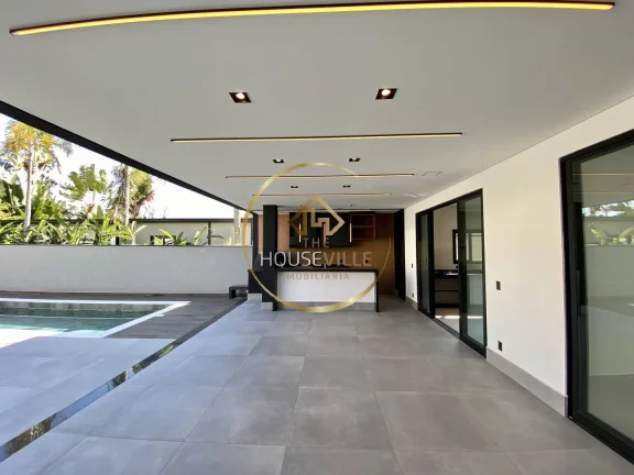Imagem Casa Sobrado, 4 suítes, 367m², Condomínio Altos da Serra V.