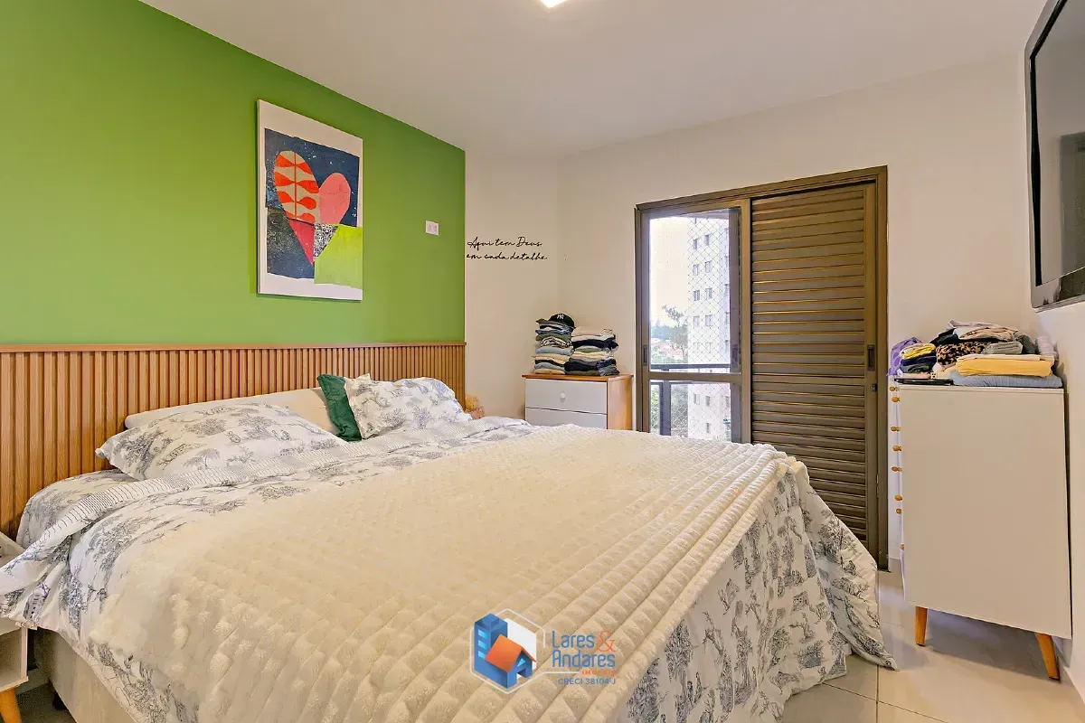Imagem Apartamento para venda em Campo Belo com 3 quartos, sendo 3 suítes, 107m²