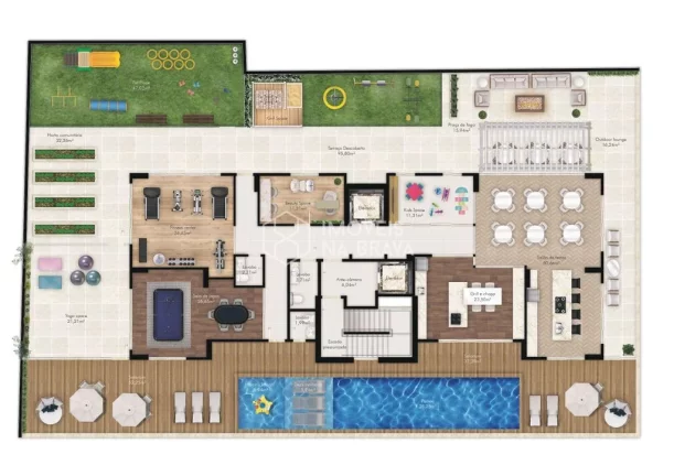 Imagem APARTAMENTO 3 DORMITORIOS, 2 VAGAS, A VENDA, FAZENDA ITAJAÍ/SC