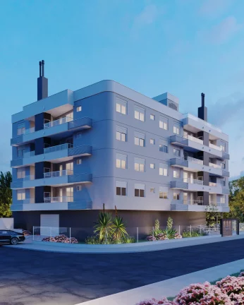 Foto do imóvel Apartamento à venda em Porto Belo, Perequê, com 2 quartos, 65,75m2 em Saul Lauro de Souza