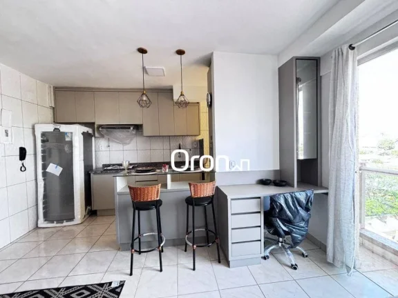 Imagem Flat com 1 dormitório à venda, 43 m² por R$ 298.000,00 - Setor Sudoeste - Goiânia/GO