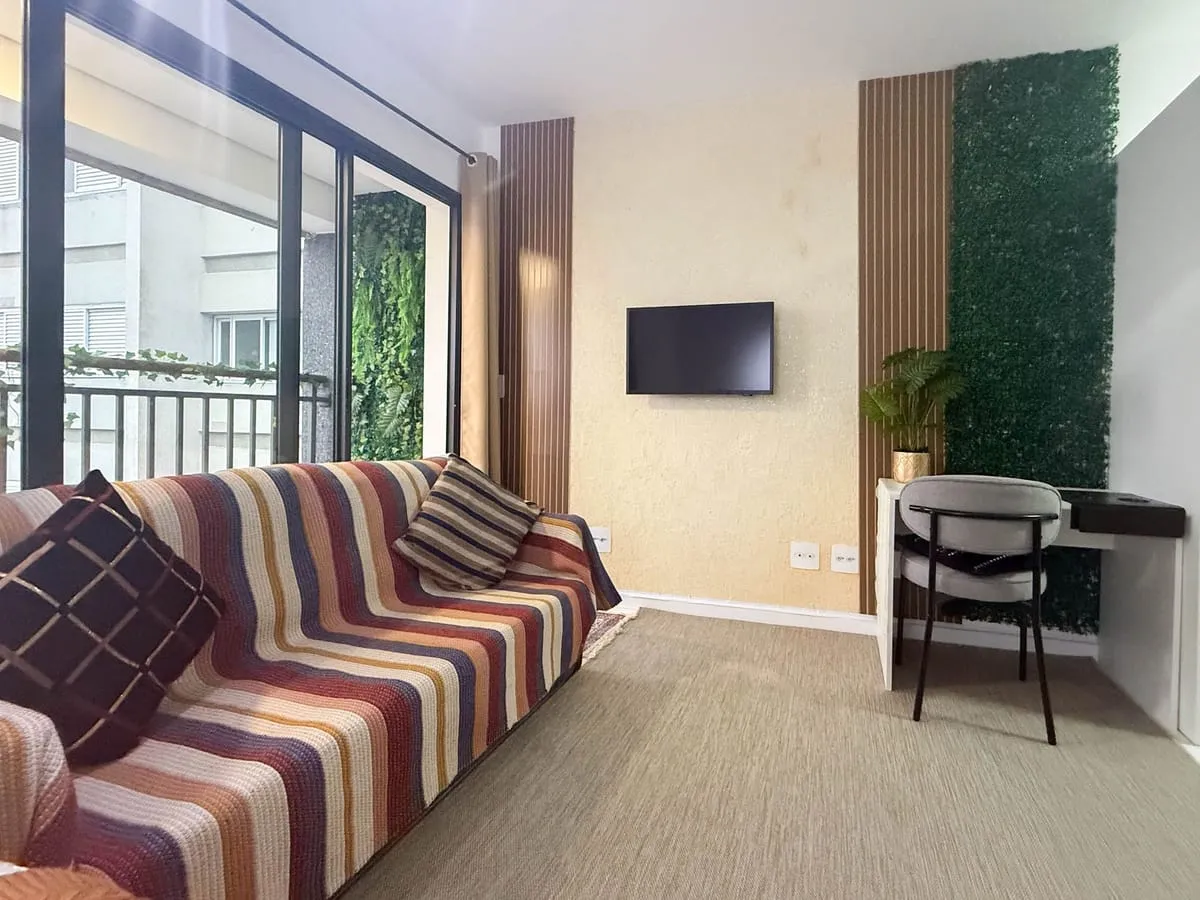 Imagem Apartamento com 1 Quarto para alugar, 27m² - Perdizes