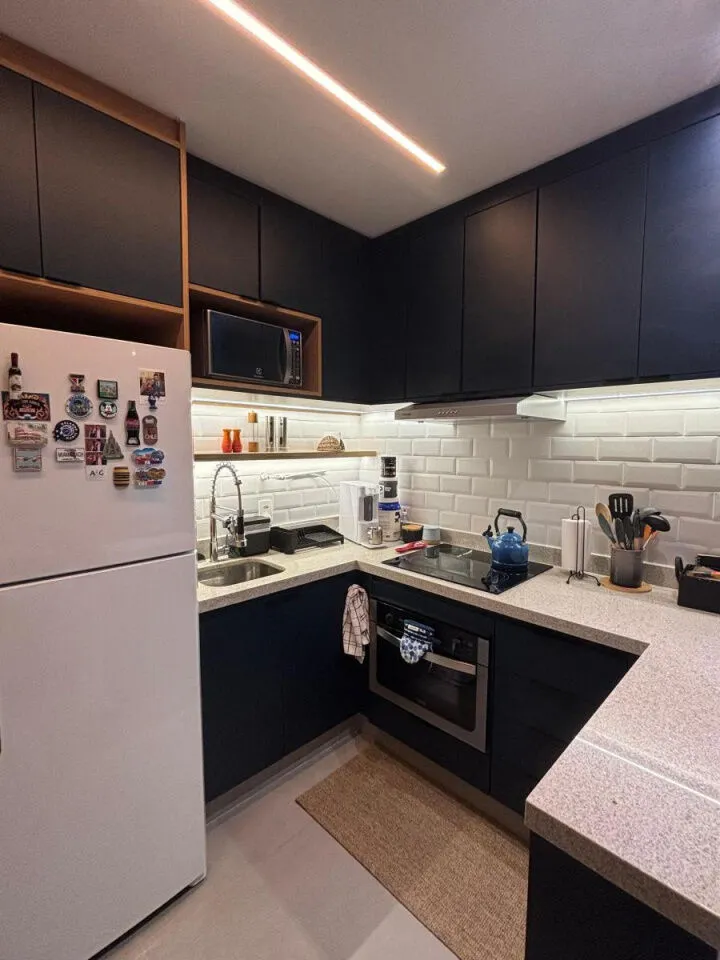 Imagem Apartamento com Suíte, Varanda Integrada e Planejados no La Vida Estilo Barroco.