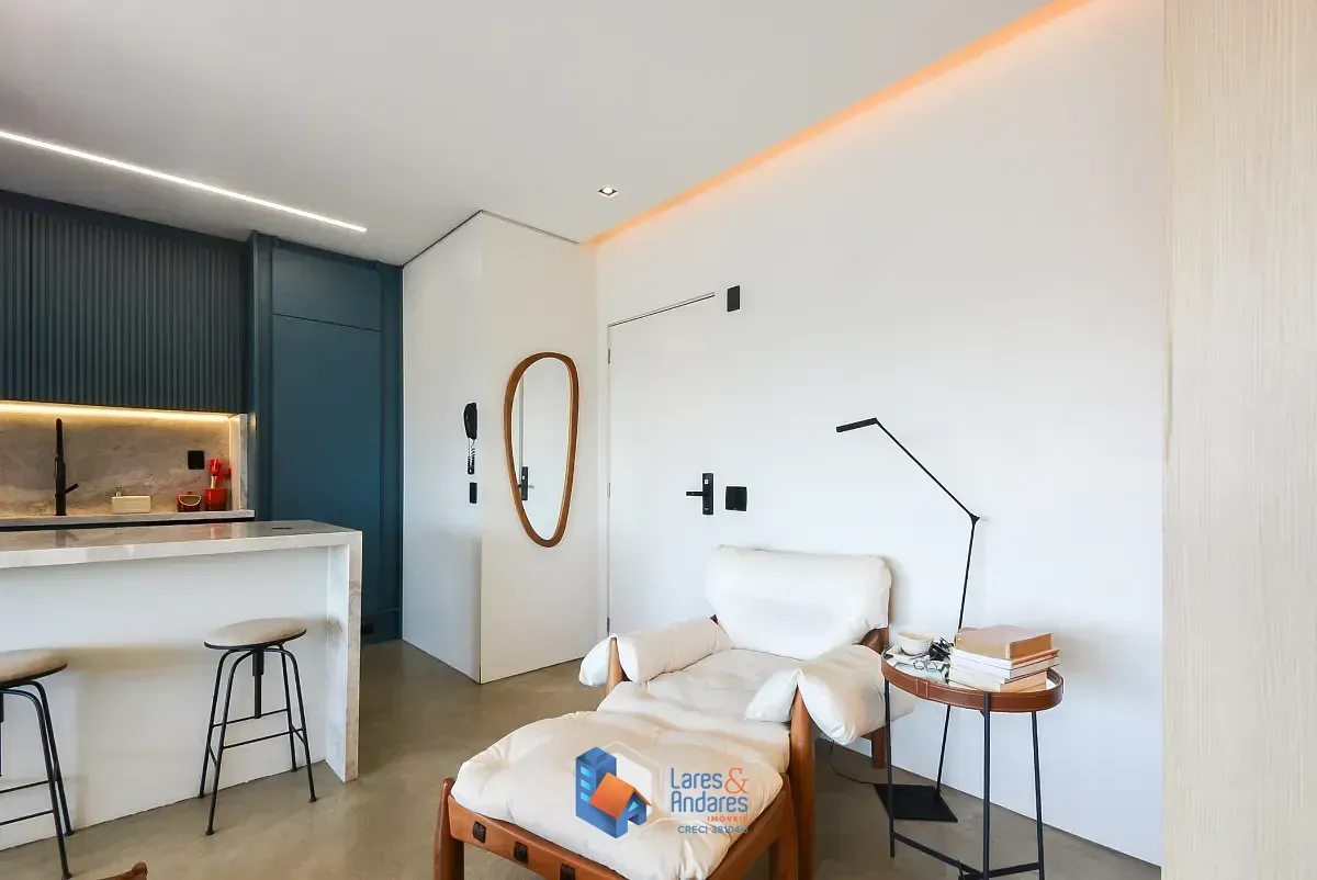 Imagem Apartamento para venda em Indianópolis com 1 quarto, sendo 1 suíte, 77m²