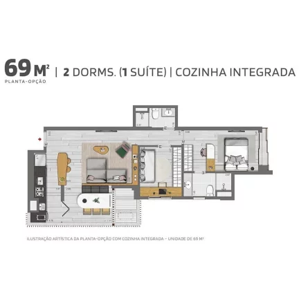 Imagem APARTAMENTO RESIDENCIAL em São Paulo - SP, Jardim das Acácias