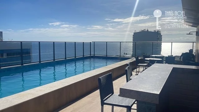 Imagem ALUGUEL RESIDENCIAL - LINDO FLAT MOBILIADO E DECORADO NO SMART FAROL DA BARRA, PRÉDIO NOVÍSSIMO E COMPLETO