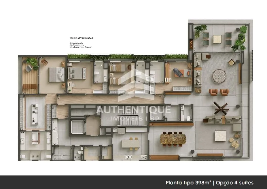 Imagem SETE VILA NOVA CONCEIÇÃO - Apartamento à venda no bairro Vila Nova Conceição - São Paulo/SP, Zona Sul