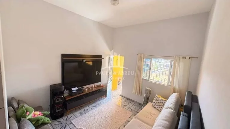 Imagem Sobrado 125m², 3 Quartos, Escritório, 2 Varandas, sendo 1 com Churrasqueira, 2 Banheiros, no Jardim Zaíra 3, Mauá-SP