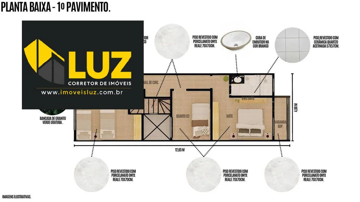 Imagem ICARAÍ VILLAGE SOL - CONDOMÍNIO FECHADO DE CASAS DUPLEX EM CAUCAIA