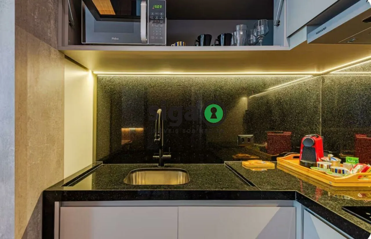 Imagem Apartamento com 1 dormitório para alugar, 32 m² por R$ 7.500/mês - Itaim Bibi - São Paulo/SP