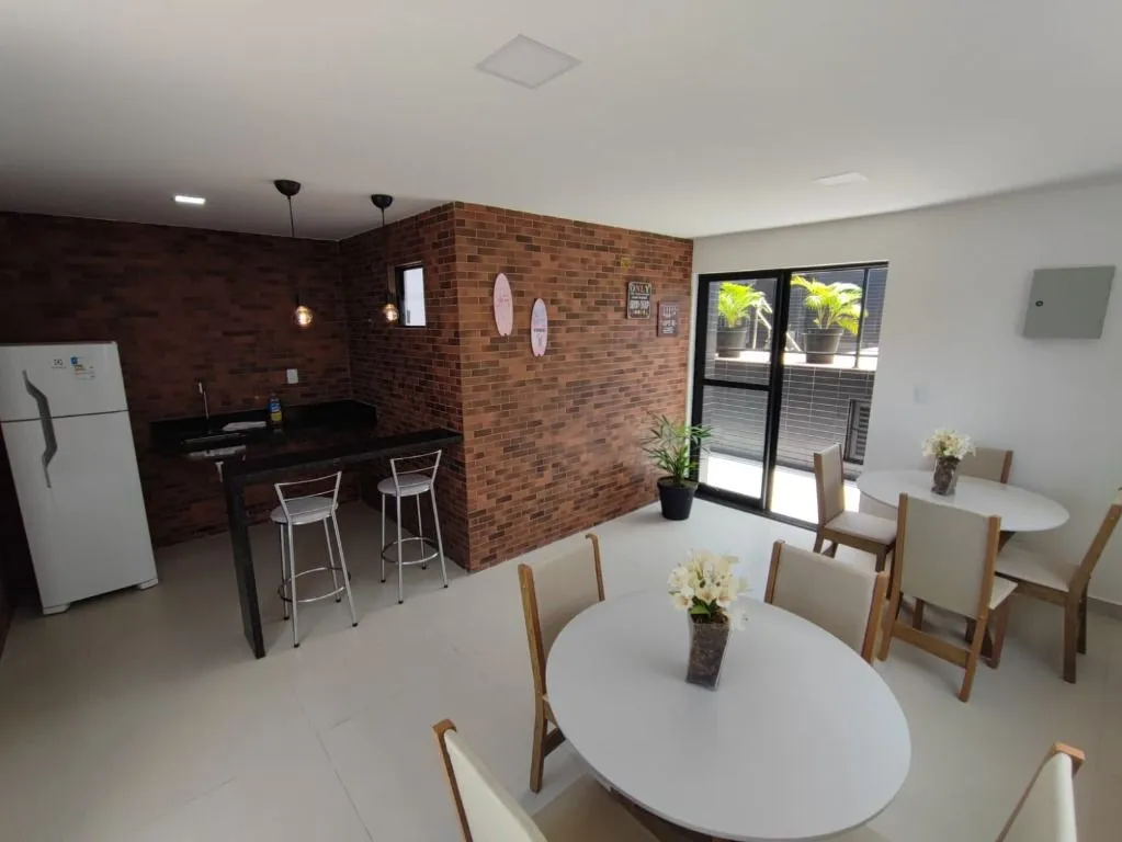 Imagem Apartamento com 1 dormitório, 30 m² - venda por R$ 389.989,00 ou aluguel por R$ 2.849,00/mês - Intermares - Cabedelo/PB