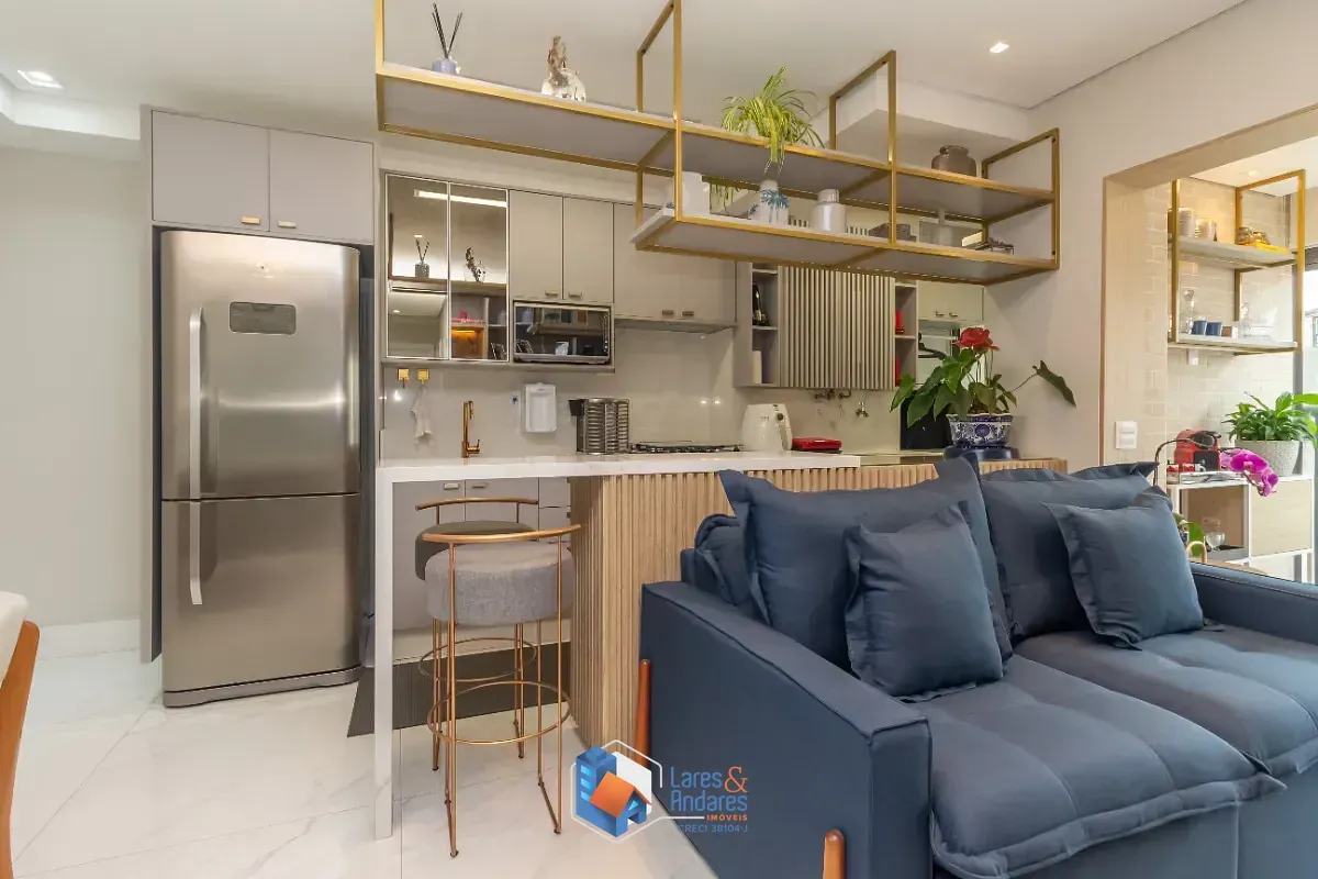 Imagem Apartamento para venda em Moema com 2 quartos, sendo 1 suíte, 54m²