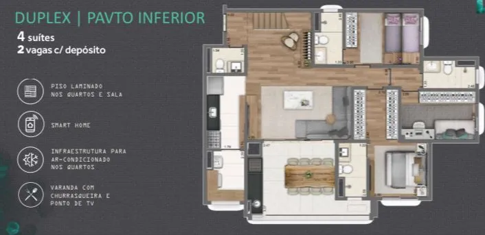 Imagem Apartamento à Venda em Vila Andrade, São Paulo - SP