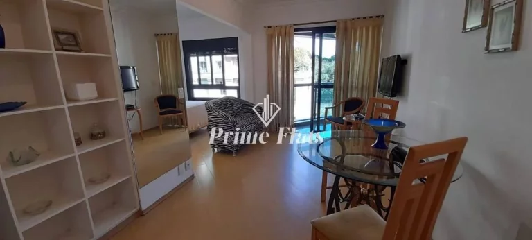 Imagem Flat disponível para venda no The Metropolitan Hall no Itaim Bibi, com 36m², 1 dormitório e 1 vaga