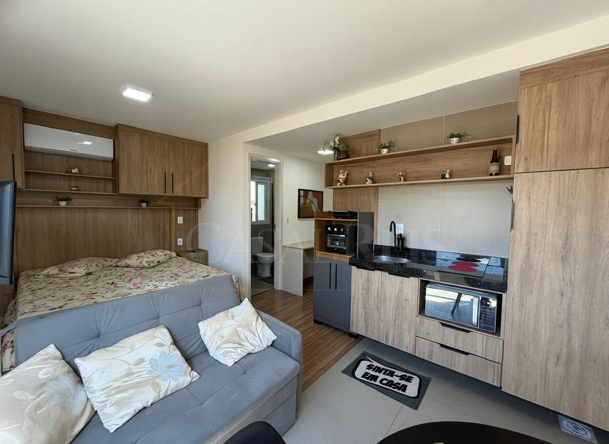 Imagem Apartamento 1 quarto à venda em Centro, Poços de Caldas