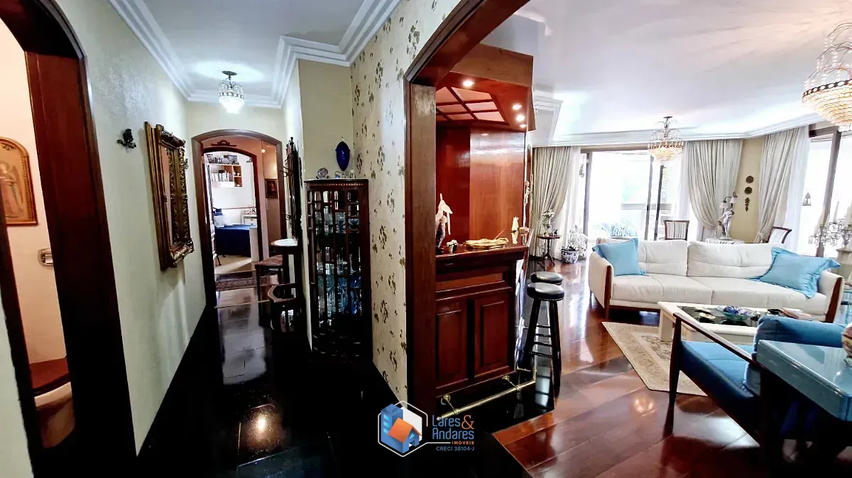 Imagem Apartamento para venda em Campo Belo com 4 quartos, sendo 3 suítes, 240m²