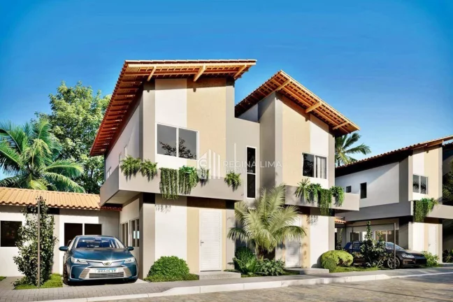 Foto do imóvel Casa DUPLEX em construção, 2 dormitórios à venda por R$ 172.237,97 - Condomínio FLOR PARK - Verdecap/Grande Dirceu - Teresina/PI