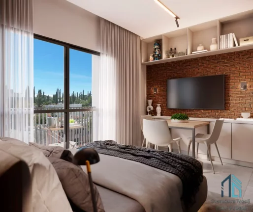 Imagem Apartamentos empreendimento novo, 01 e 02 quartos + studios Alto da Gloria em Curitiba PR
