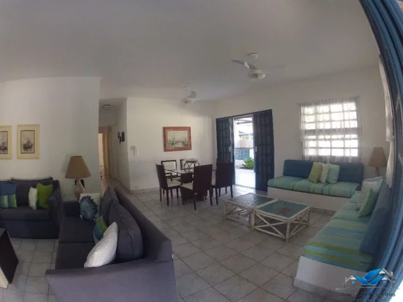 Imagem Linda Casa na praia do Tenório a 150 metros da praia com 4 dormitórios