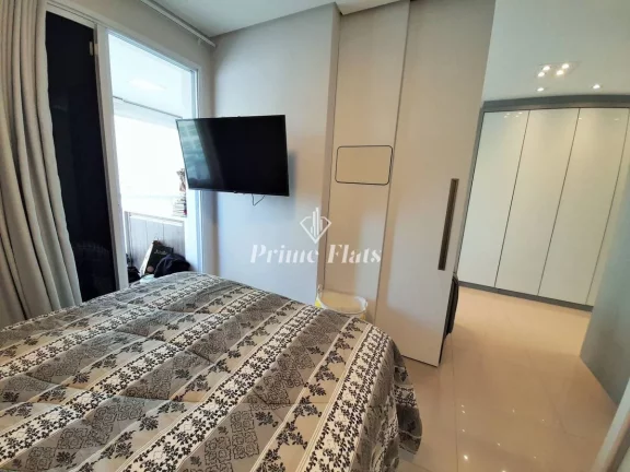 Imagem Flat disponível para locação no Condomínio Affinity Vila Olímpia com 42m² 1 dormitório e 1 vaga de garagem