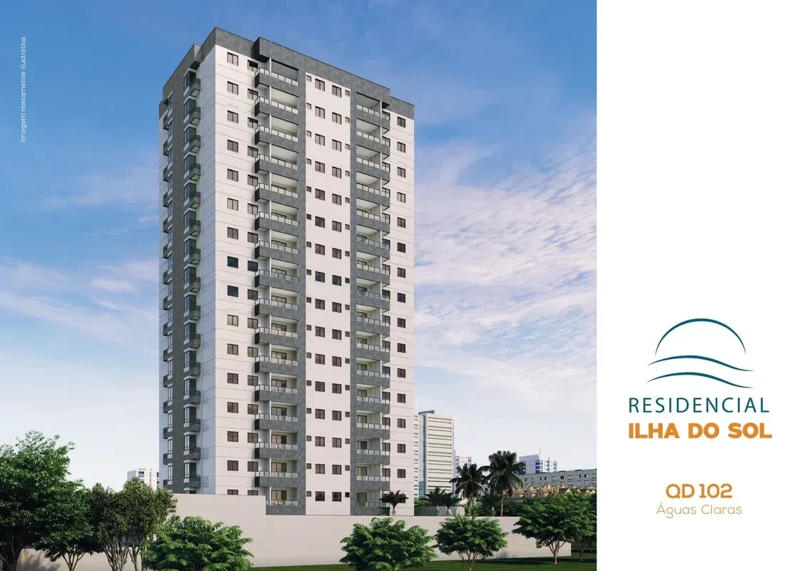 Foto do imóvel Apartamento com 3 Quartos à Venda, 90,68 m² em Quadra 102 Praça Perdiz - Norte (Águas Claras), Brasília - DF