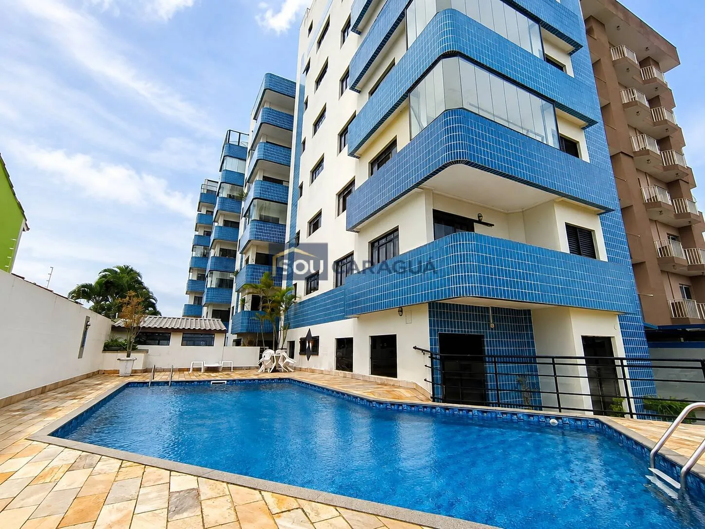 Foto do imóvel Apartamento Frente Mar para Locação no Indaiá - Caraguatatuba/SP