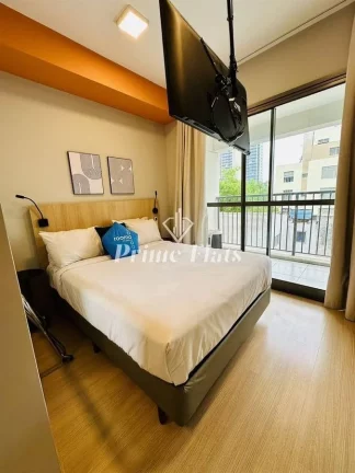 Imagem Flat disponível para venda no Nex One Consolação Belas Artes, com 25m², 1 dormitório e 1 vaga