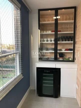 Imagem APARTAMENTO SEMI MOBILIADO 2 DORMITÓRIOS 1 SUÍTE VARANDA JD AQUARIUS