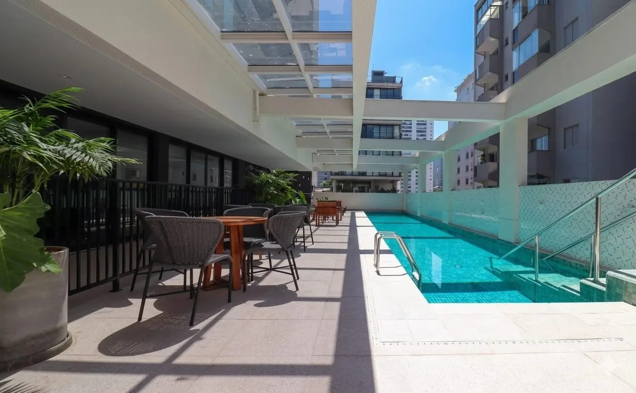 Imagem Apartamento para Venda em São Paulo, Pinheiros, 1 dormitório, 1 banheiro, 1 vaga
