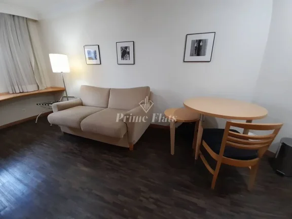 Imagem Flat disponível para locação no Green Place Ibirapuera, com 35m², 1 dormitório e 1 vaga