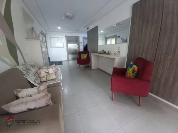 Imagem Apartamento com 1 dormitório à venda, 52 m² por R$ 340.000,00 - Vila Caiçara - Praia Grande/SP
