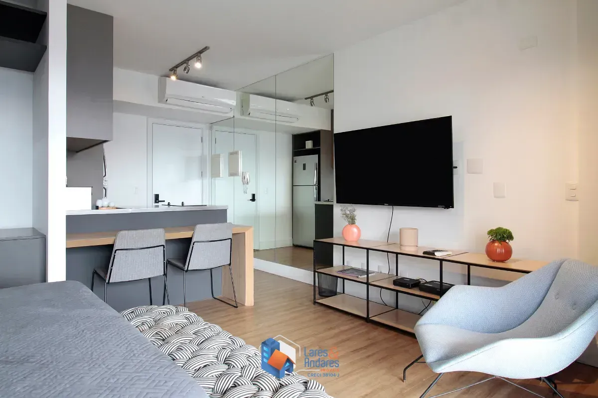 Imagem Apartamento para venda em Vila Nova Conceição com 1 quarto, sendo 1 suíte, 45m²