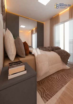Imagem Obras aceleradas - Apartamento de 2 dormitórios sendo 1 suíte em Santos