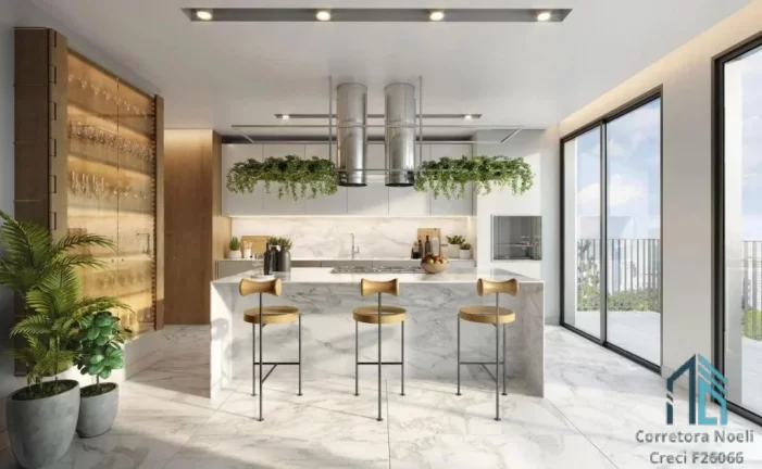 Imagem Cobertura com 367,79 m² privativos, 03 suítes, 04 vagas no Cabral/Hugo Lange em Curitiba PR