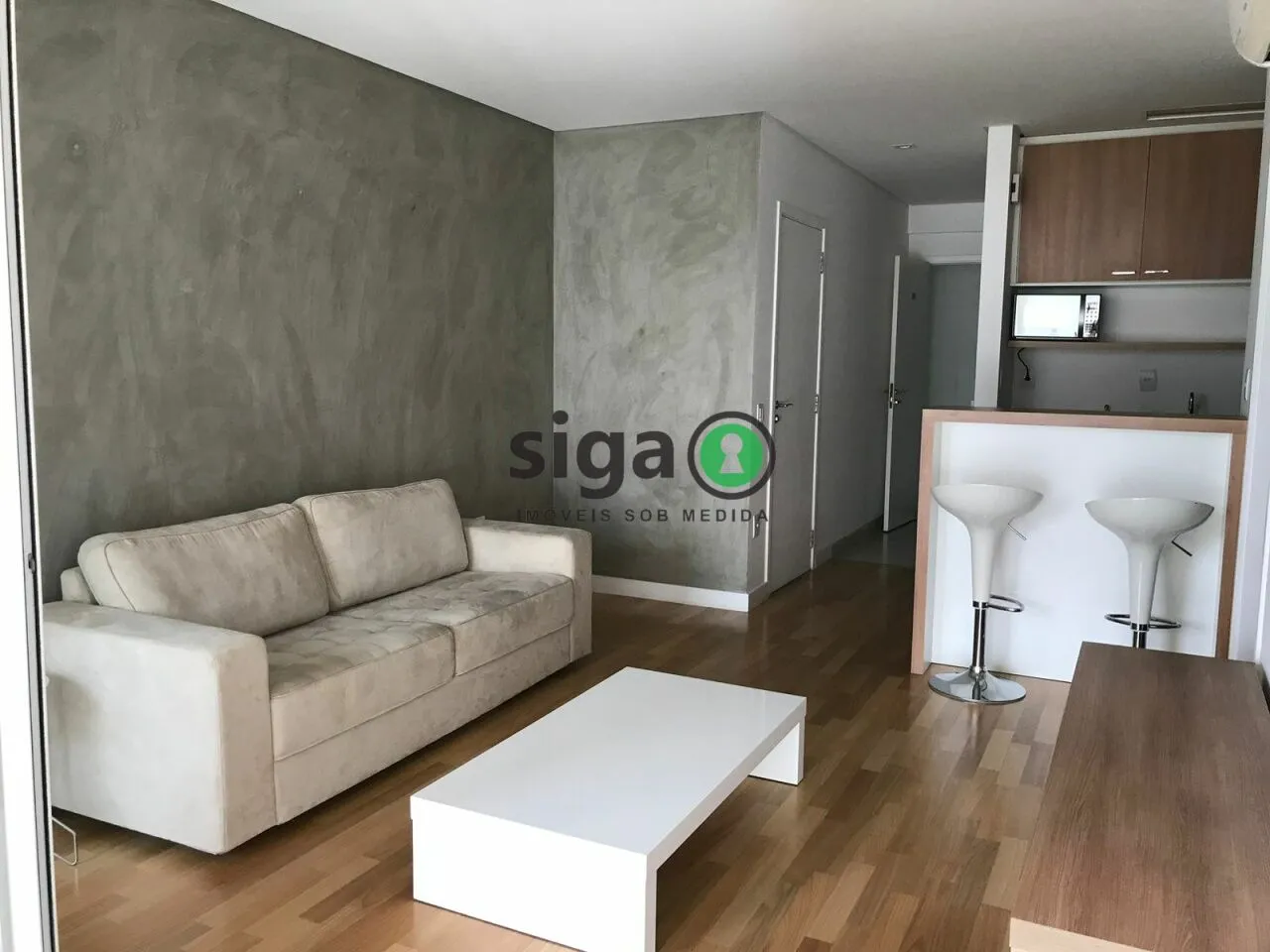 Foto do imóvel Pronto para Morar - Apartamento Mobiliado com 1 suíte e 2 Vagas , Acabamentos Sofisticados