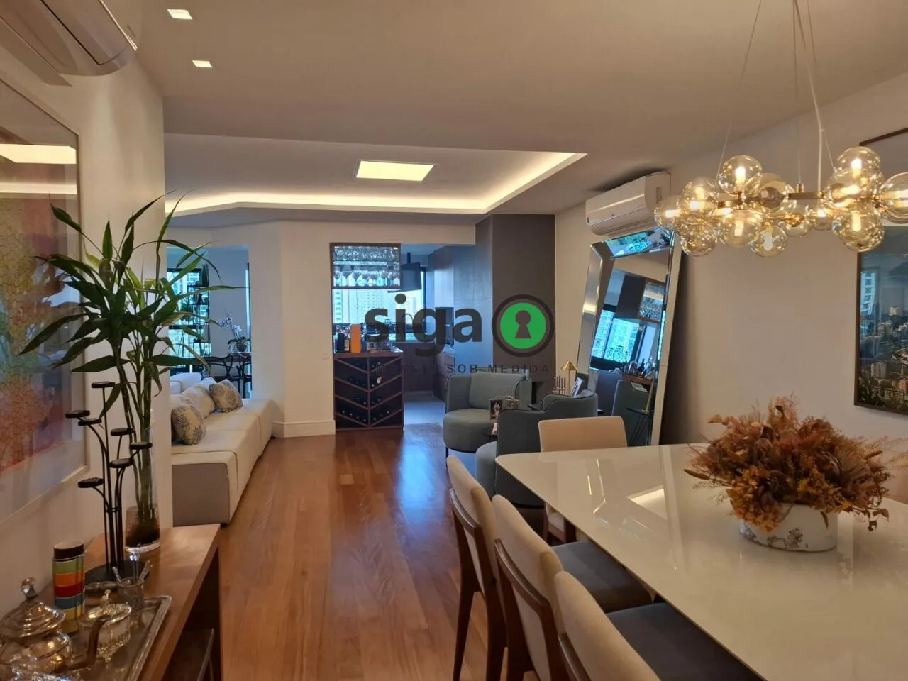 Imagem Apartamento a venda com 4 suítes, 4 vagas, Panambi, Varanda Goumert - Villaggio Panamby