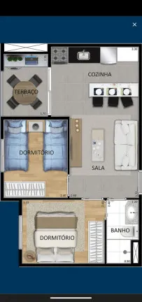 Imagem Apartamento com 2 Quartos à Venda, 43 m² em Vila Gustavo - São Paulo