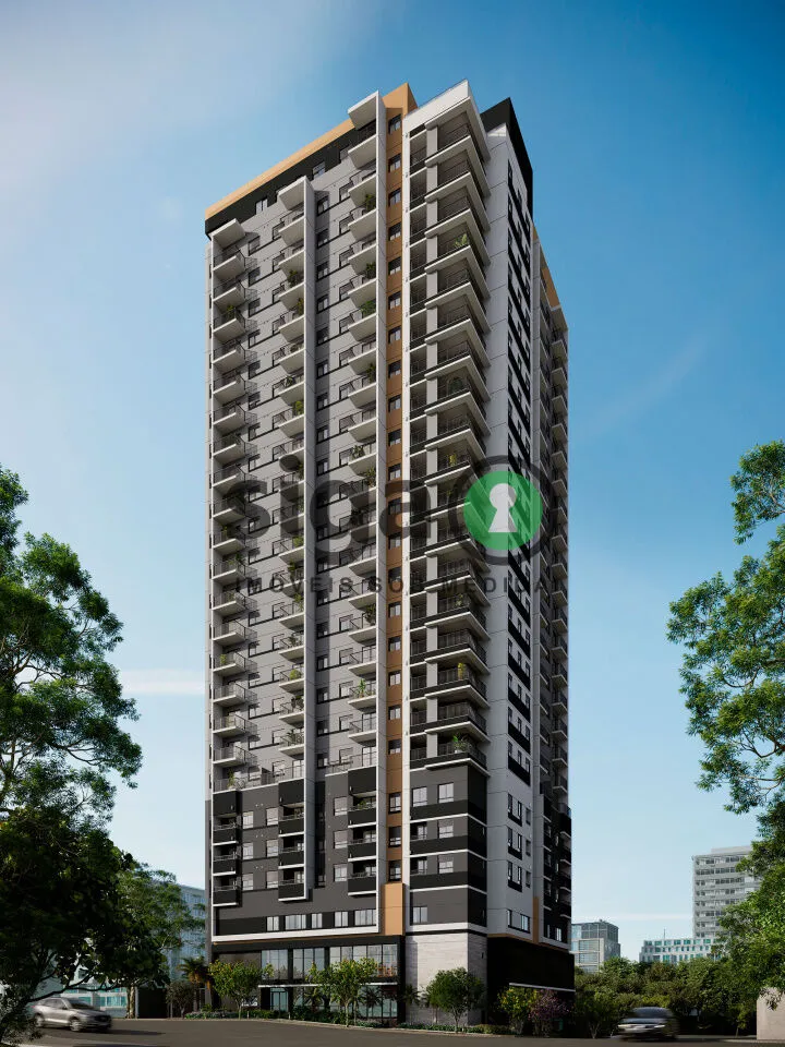 Imagem O apartamento possui 37,46 m² com 2 dormitórios - próximo a duas estações de metrô