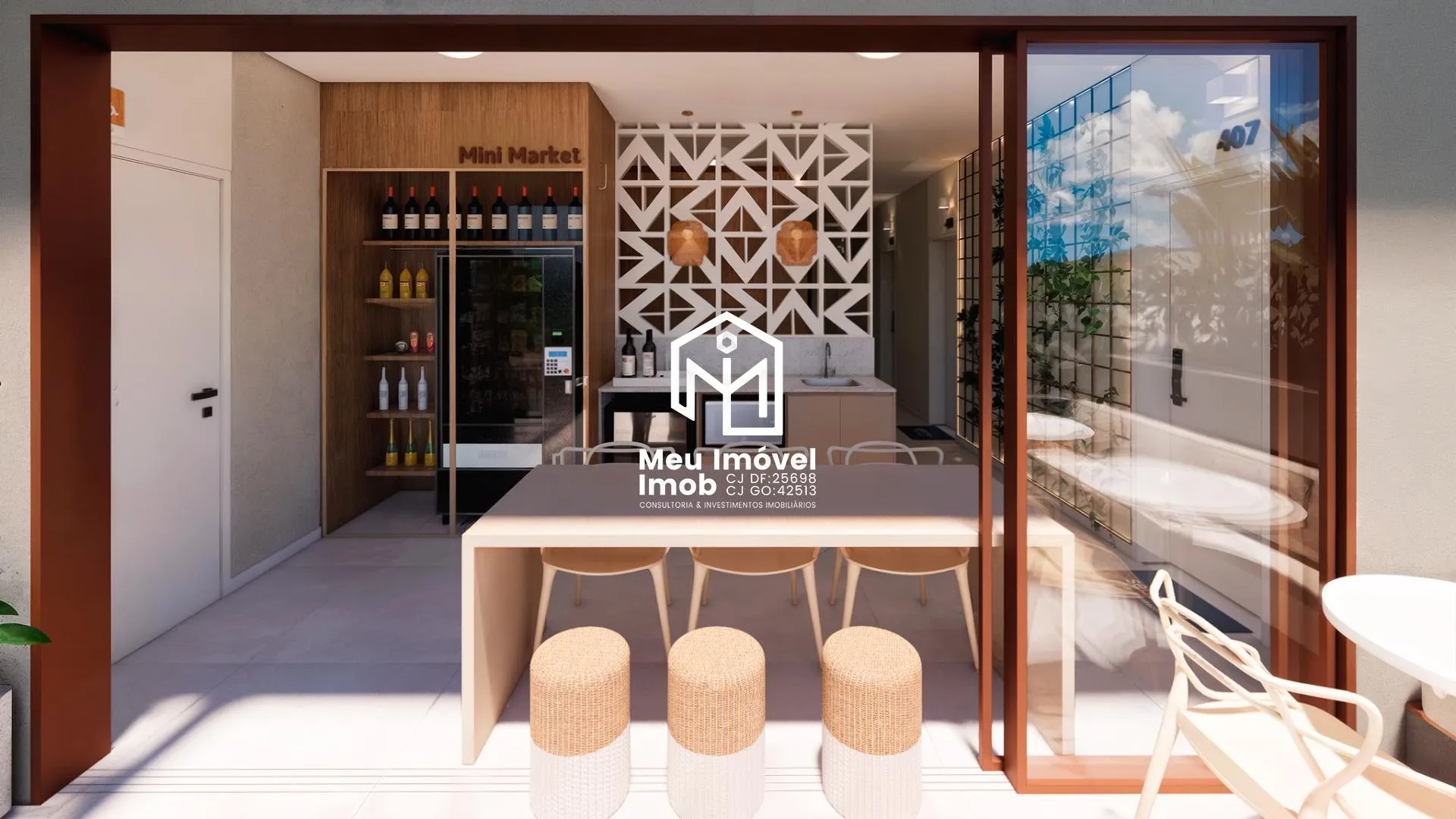 Imagem Studio Vila Recreio Jardim Andreia 1 Quarto 1 Vaga 15m²